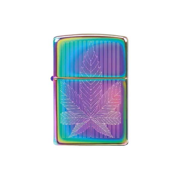 Zippo Çakmak 49632 Cannabis Design - 3