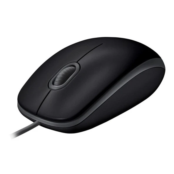 Logitech Siyah Silent (Sessiz) Kablolu Optik USB Mouse