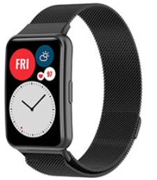 Huawei Watch Fit Kordon Milano Loop Metal Kordon - 3