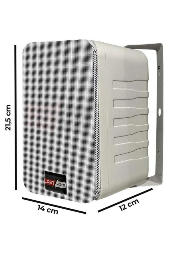 Lastvoice Large Paket-5 Hoparlör ve Anfi Anons Ses Sistemi Seti - 4