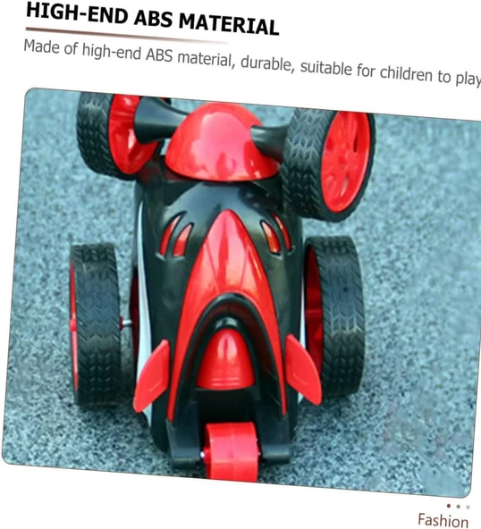 Uzaktan Kumandalı, Florasan Işıklı, 360 Derece Dönebilen Akrobat Araba- Stunt Car - Resim 3