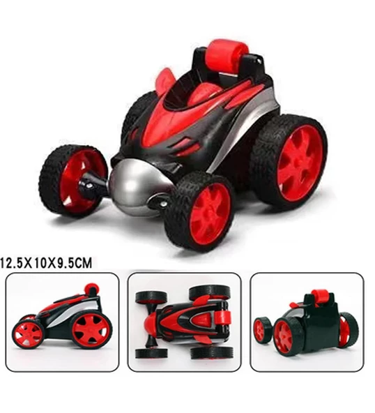 Uzaktan Kumandalı, Florasan Işıklı, 360 Derece Dönebilen Akrobat Araba- Stunt Car - Resim 5