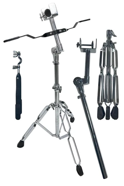 Midex BS-113 Profesyonel Bongo Standı Paslanmaz Çelik - Resim 2