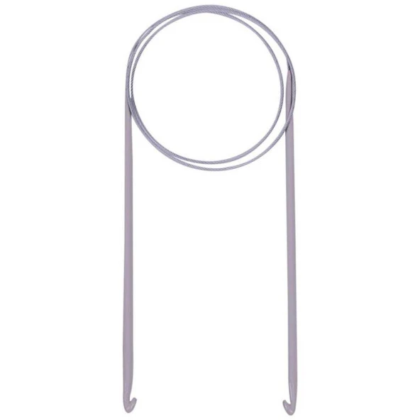 Sultan İki Ucu Gagalı Tığli Misinalı Şiş 80 Cm