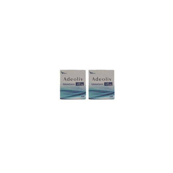 Adeoliv 400mg (Ademetionin) 48 Enterik Tablet x 2 Adet