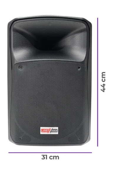 Lastvoice Lx-08YN Profesyonel Kabin Hoparlör 8'' 350 Watt - Resim 4