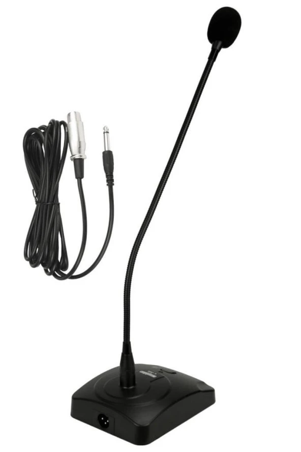 Lastvoice L-390D Ding Donglu Masa Mikrofonu Kürsü Mikrofon - 3