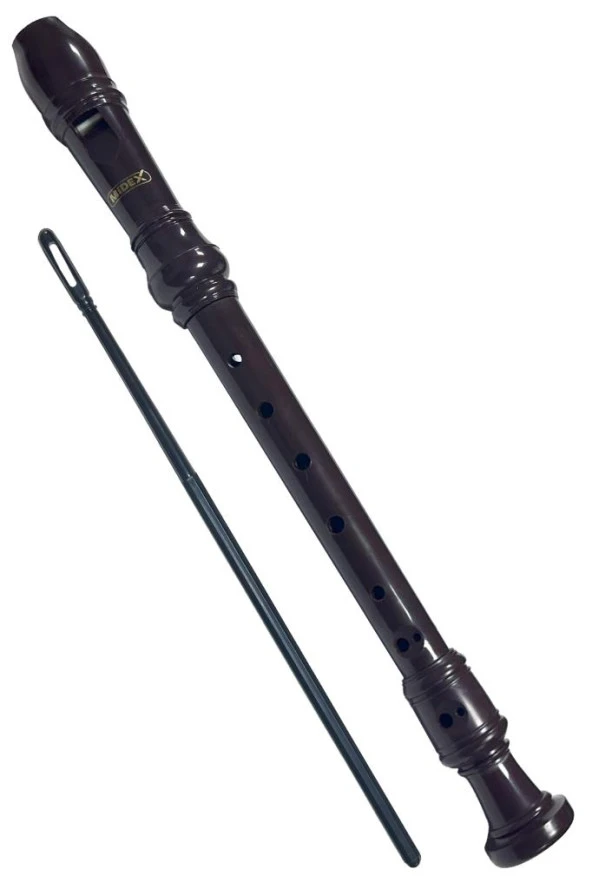Midex FL-8BN Kaliteli Brown Blok Flüt - 2