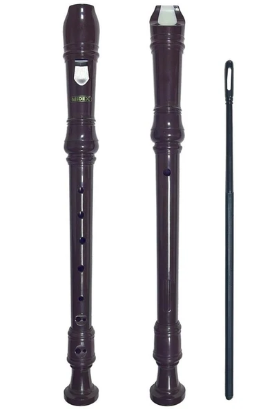 Midex FL-8BN Kaliteli Brown Blok Flüt ürün görseli 1