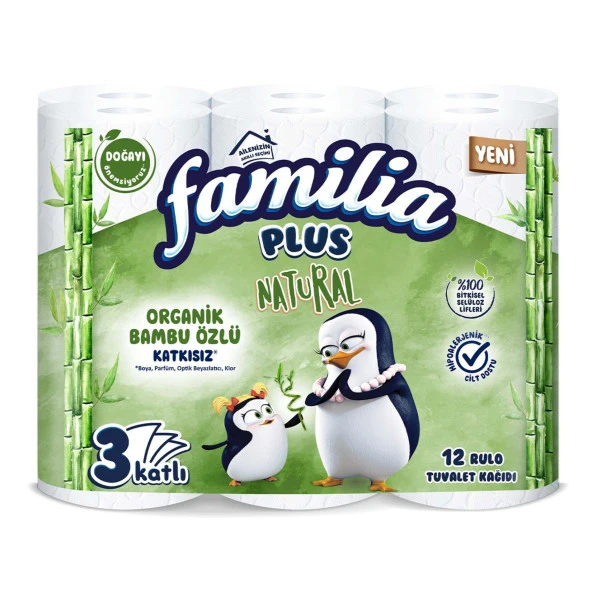 Familia Plus 16Lı Tuvalet Kağıdı Natural