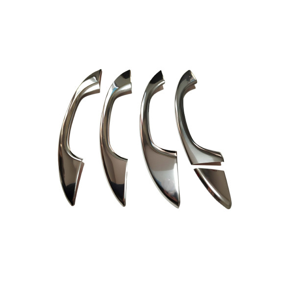 Peugeot 408 Krom Kapı Kolu 4 Kapı 5 Parça 2022+ Paslanmaz Çelik - Resim 5