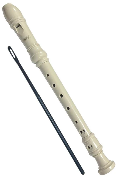 Midex FL-8WH Kaliteli Beyaz Blok Flüt - Resim 2