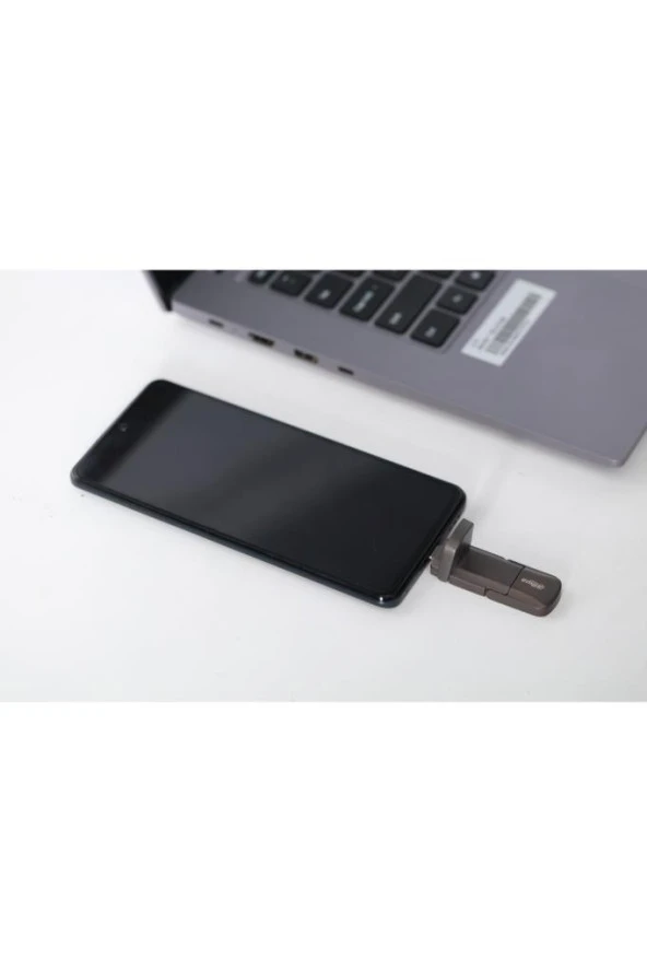 Dahua 256GB S809 TypeC OTG USB3.2 Gen.2 520MB-460MB/sn Metal USB Flash Bellek Uyumlu - 4