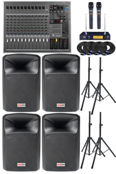 Lastvoice İdeal Paket-4 Okul Tören Ses Sistemi Seti ürün görseli