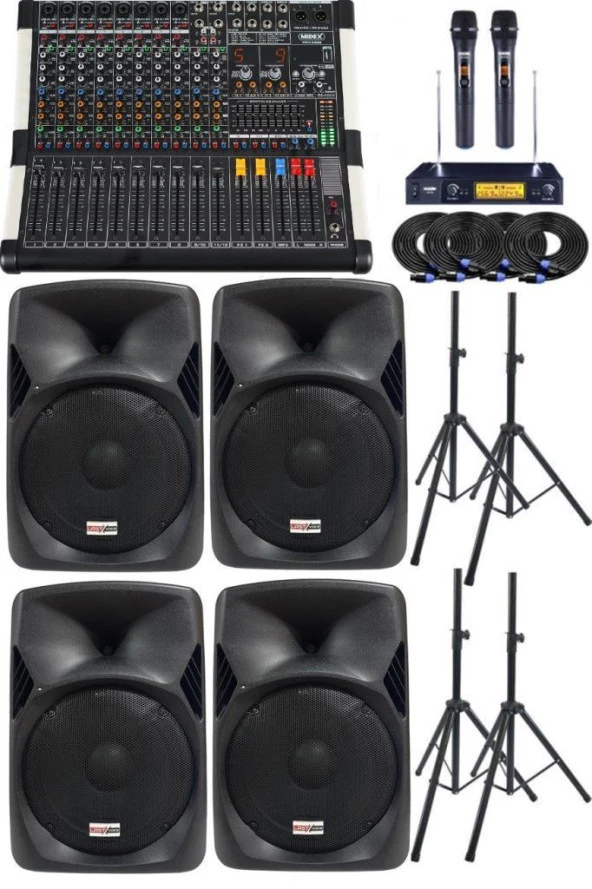 Lastvoice İdeal Paket-4 Okul Tören Ses Sistemi Seti