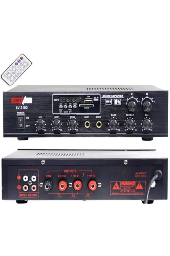 Lastvoice Eko Paket-5 Anfi ve Duvar Tipi Hoparlör Ses Sistemi Paketi - 2