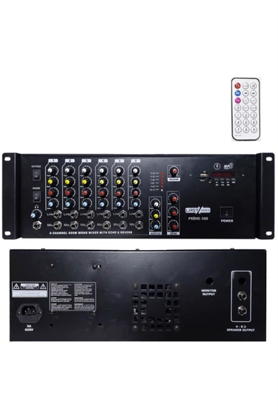 Lastvoice Prime-500W 500 Watt Usb Ekho ve Reverbli Cami Anfisi ürün görseli