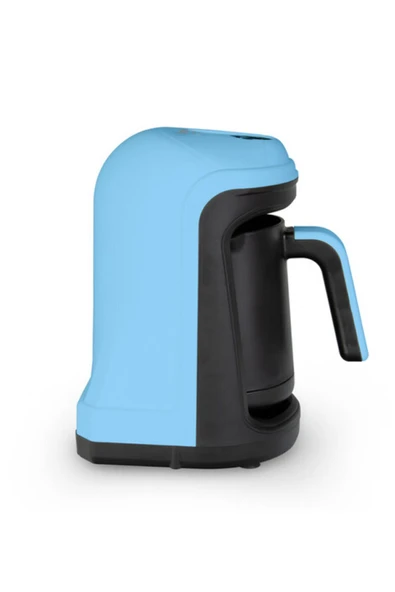 Fantom KS1000 Mavi Kahve Saati Türk Kahve Makinesi 5 Fincan Kapasiteli Sağ - Sol El Uyumlu - Resim 3