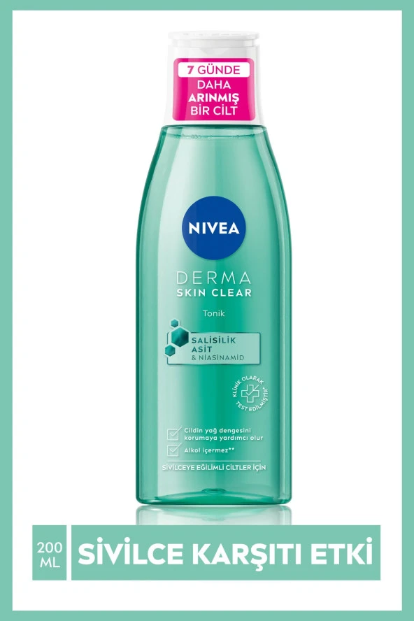 NIVEA DERMA SKIN CLEAR SİVİLCE KARŞITI 200ML