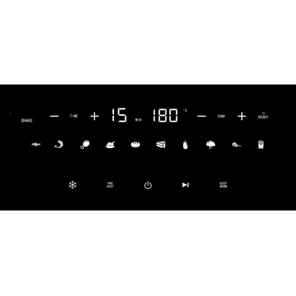 Eratec Airfryer Sıcak Hava Fritözü AF-66 Beyaz - 8