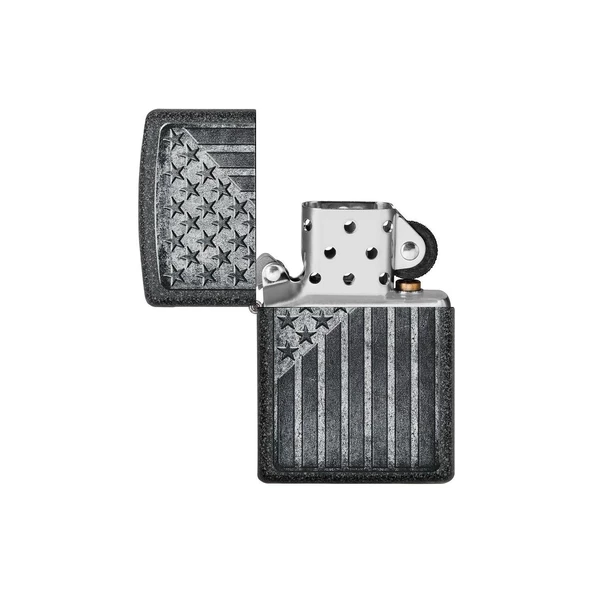 Zippo Çakmak 49485 Stars And Stripes Design - 4