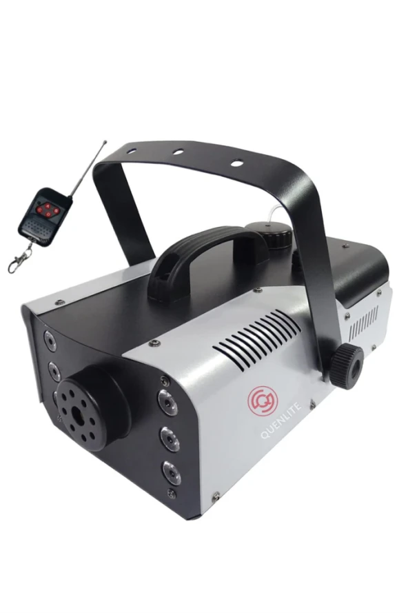 Quenlite QL-1200RGB-LK LED Işıklı Sis Makinası 1200 Watt Uzaktan Kumandalı (5 Litre Likit ile Birlikte) - 4