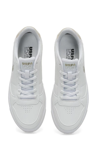 U.s. Polo Assn. Ellıs 4fx Beyaz Kadın Sneaker - Resim 4
