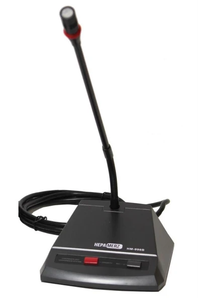 Hepa Merz Hm-996B Konferans Sistemleri Başkan Mikrofonu Ünitesi ürün görseli 1