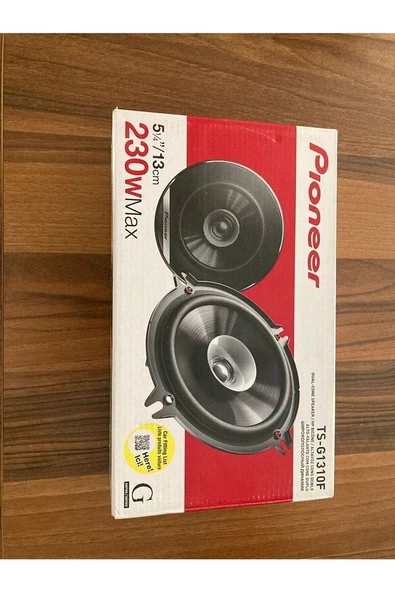 Pıoneer Ts-g1310f 230 Watt 35w Rms 13cm Araba Oto Hoparlör (g Series)