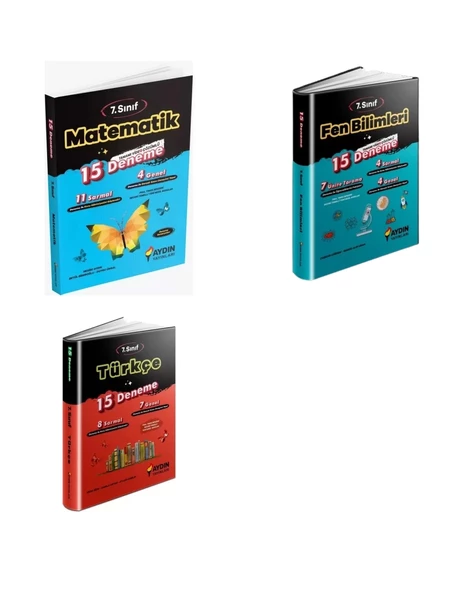 7.Sınıf Matematik Fen Bilimleri Türkçe Deneme
