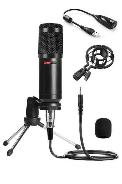 Stüdyo Ekipmanları Midi Live Paket-1 Ses Kartlı Mikser Midi Klavye BM800 Mikrofon Kulaklık - Resim 3