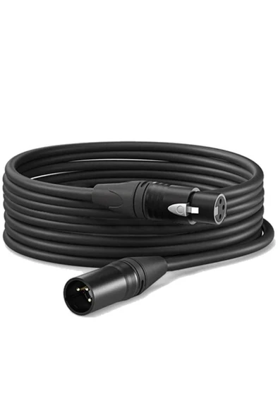 Midex MCB-15X Kaliteli Stereo Mikrofon Kablosu XLR + XLR 15 Metre Siyah Renk ürün görseli 1