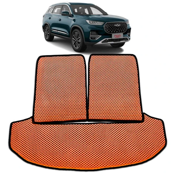 Bod Chery Tiggo 8 Pro 3D Havuzlu Paspas ve Bagaj Havuzu Seti Taba 2023-Sonrası - Resim 2