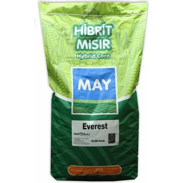 MAY EVEREST SİLAJLIK MISIR TOHUMU HİBRİT (50.000 ADETLİ PAKET) 1.ÜRÜN 110-120 GÜN