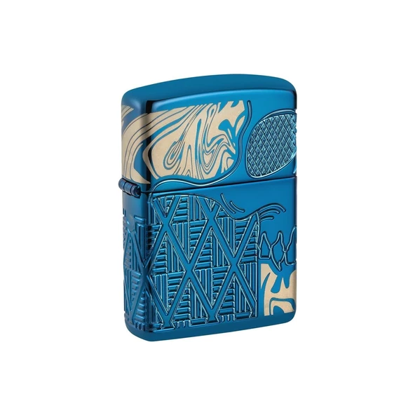 Zippo Çakmak 49705 Skull Design - 2