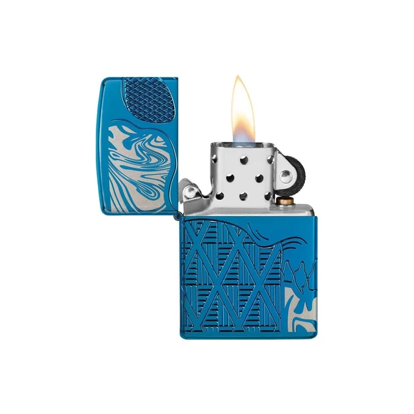 Zippo Çakmak 49705 Skull Design - 3