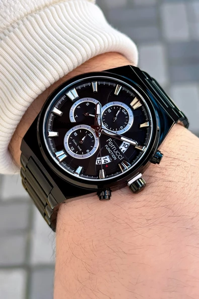 Ferrucci Function FCF 03250FM Çelik Kordon Erkek Kol Saati ürün görseli