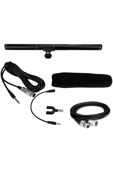 Hepa Merz HC-110 Profesyonel Condenser Shotgun Koro Mikrofonu - Resim 2