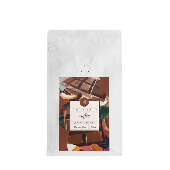 Mim and More Chocolate Coffee Çikolata Aromalı Kahve Filtre Kahve 200 Gr