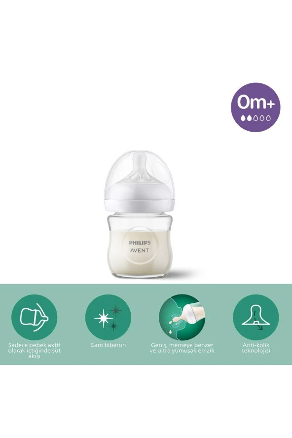 PHILIPS AVENT SCY930/01 Natural Response Cam Biberon 0M+ 120ml