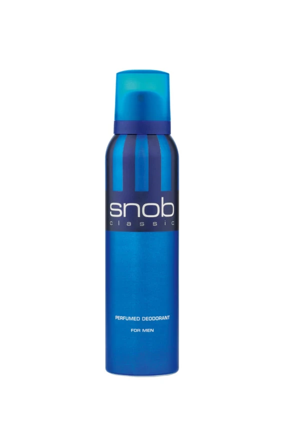 SNOB Classic Pudrasız Erkek Sprey Deodorant 150 ml