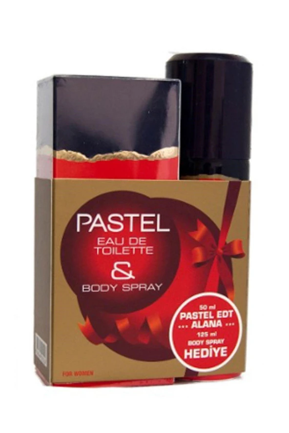 PASTEL For Women Edt 50 ml + 125 ml Deodorant Kadın Parfüm Seti