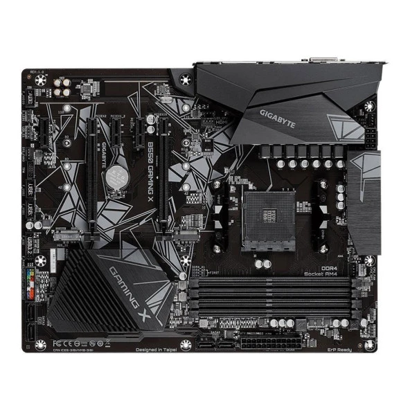 GIGABYTE B550 GAMING X V2 Amd B550 Soket AM4 DDR4 4400MHz (O.C.) M.2 Anakart - Resim 2