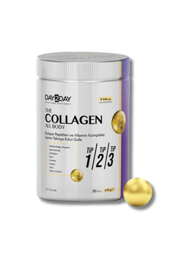 DAY2DAY The Collagen All Body Toz Formunda 300 gr 2 adet - 1