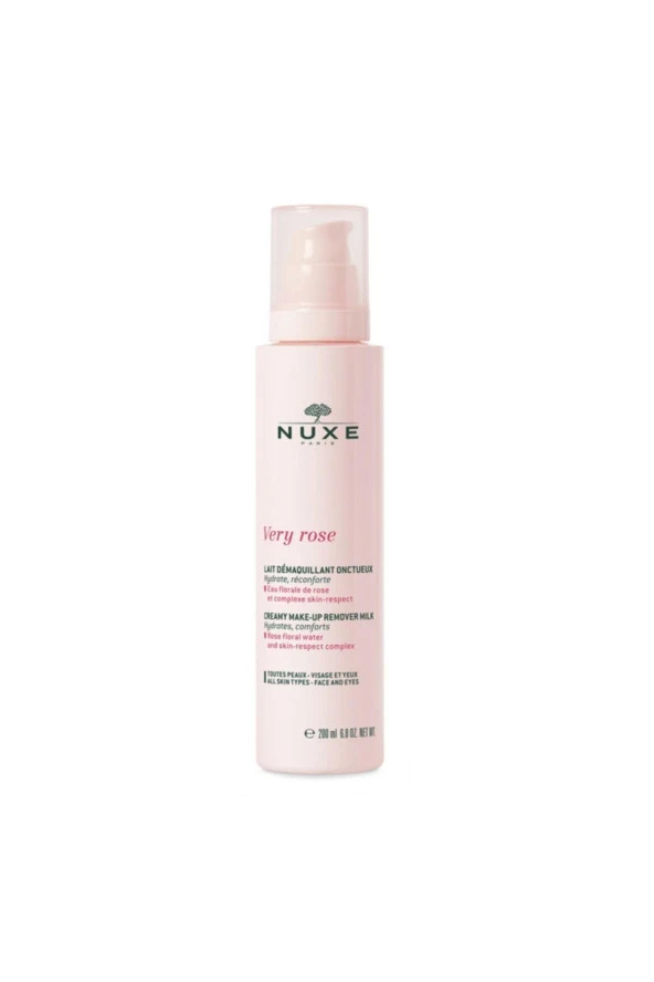 NUXE Very Rose Makyaj Temizleme Sütü 200 ml