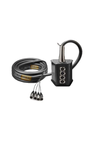 Hepa Merz Stage-4C-20M 4 Kanal 20 Metre Multicore Kablolu Hazır Stage Box ürün görseli 1