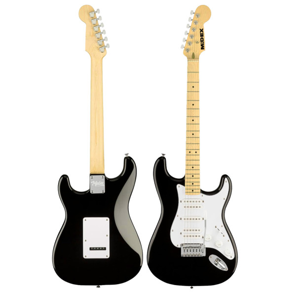 Midex RPH-40WB-ST Siyah Beyaz Elektro Gitar Seti HSH Manyetik Maple Klavye Üst Kalite - 4