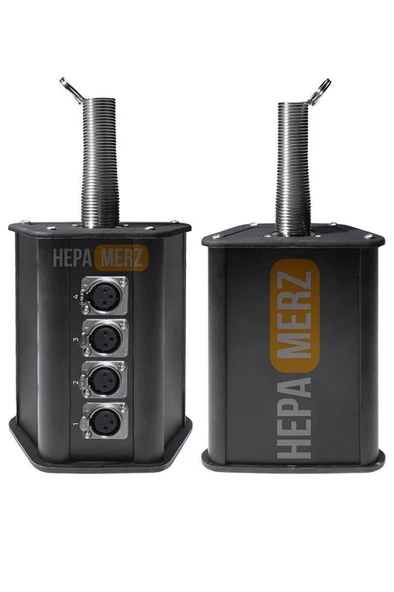 Hepa Merz Stagebox-4 Stage Box Kutusu 4 Girişli - Resim 2