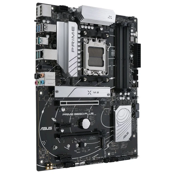 ASUS PRIME B650-PLUS-CSM AMD B650 Soket AM5 DDR5 6400MHz (OC) HDMI DP M.2 ATX Anakart - 4
