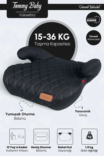 TommyBaby Yükseltici 15-36 KG Yükseltici Oto Koltuğu - 4